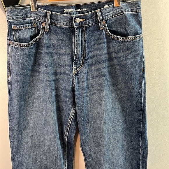 3/$25 Men’s Old Navy Loose Fit Jeans Size 36 x 34 - Picture 4 of 10